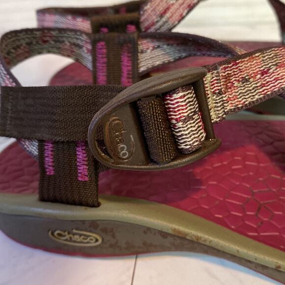Chaco Chari Cycloid Scale Strap Sandals Size 8 - Picture 3 of 10